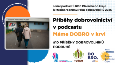 Vyšel nový podcast Máme DOBRO v krvi / TOTEM Dobrovolníci