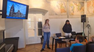 Den evropských jazyků v Plzni s evropskými dobrovolnicemi / 6