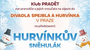 S klubem PRADĚT na představení Hurvínkův sněhulák / TOTEM 